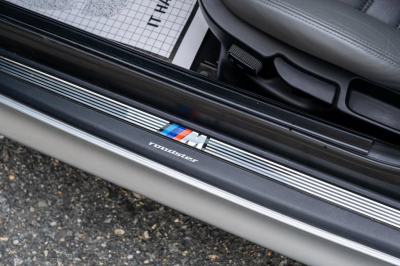 1998 BMW M Roadster in Arctic Silver Metallic over Dark Gray & Black Nappa