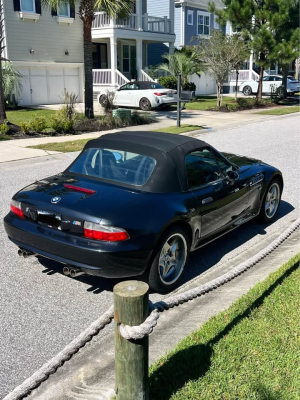1998 BMW M Roadster in Cosmos Black Metallic over Black Nappa