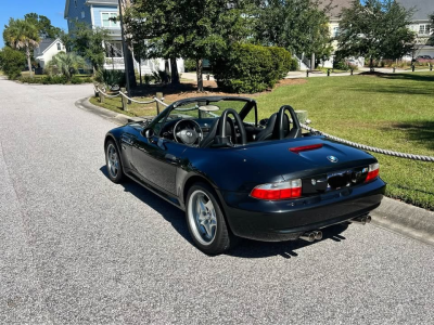 1998 BMW M Roadster in Cosmos Black Metallic over Black Nappa
