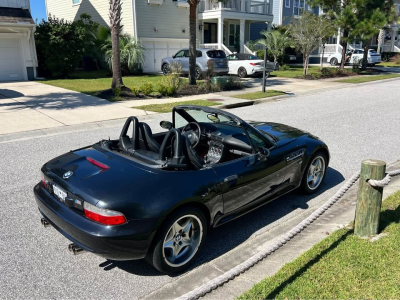 1998 BMW M Roadster in Cosmos Black Metallic over Black Nappa