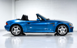 1998 BMW M Roadster in Estoril Blue Metallic over Black Nappa