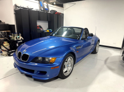 1998 BMW M Roadster in Estoril Blue Metallic over Black Nappa