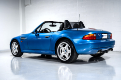 1998 BMW M Roadster in Estoril Blue Metallic over Black Nappa