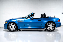 1998 BMW M Roadster in Estoril Blue Metallic over Black Nappa