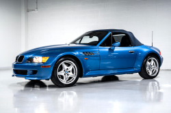 1998 BMW M Roadster in Estoril Blue Metallic over Black Nappa
