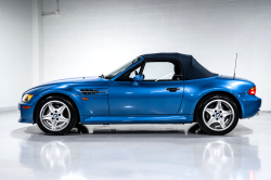 1998 BMW M Roadster in Estoril Blue Metallic over Black Nappa