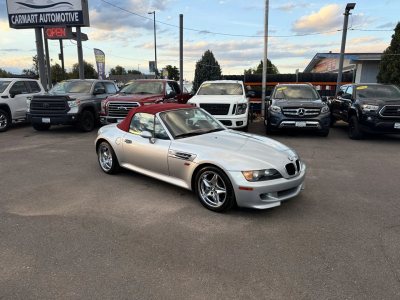 1998 BMW M Roadster in Arctic Silver Metallic over Imola Red & Black Nappa
