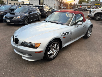 1998 BMW M Roadster in Arctic Silver Metallic over Imola Red & Black Nappa