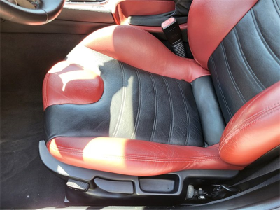 1998 BMW M Roadster in Arctic Silver Metallic over Imola Red & Black Nappa