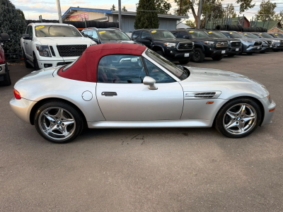 1998 BMW M Roadster in Arctic Silver Metallic over Imola Red & Black Nappa