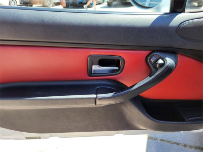 1998 BMW M Roadster in Arctic Silver Metallic over Imola Red & Black Nappa