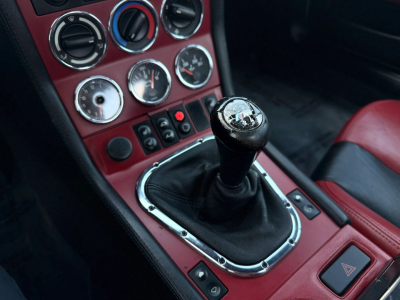 1998 BMW M Roadster in Arctic Silver Metallic over Imola Red & Black Nappa