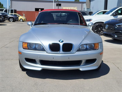 1998 BMW M Roadster in Arctic Silver Metallic over Imola Red & Black Nappa