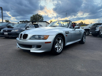 1998 BMW M Roadster in Arctic Silver Metallic over Imola Red & Black Nappa