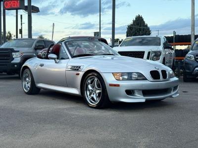 1998 BMW M Roadster in Arctic Silver Metallic over Imola Red & Black Nappa