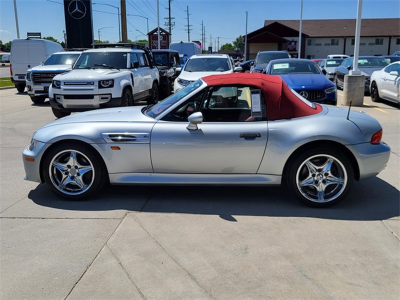 1998 BMW M Roadster in Arctic Silver Metallic over Imola Red & Black Nappa