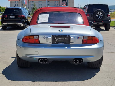1998 BMW M Roadster in Arctic Silver Metallic over Imola Red & Black Nappa