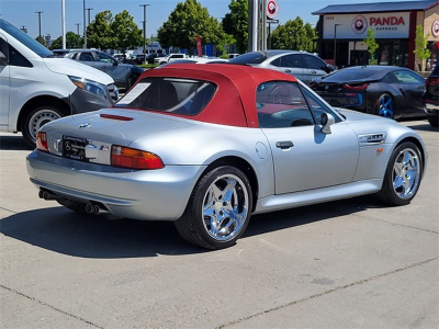 1998 BMW M Roadster in Arctic Silver Metallic over Imola Red & Black Nappa