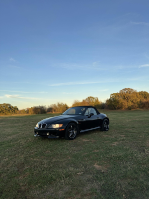 1998 BMW M Roadster in Cosmos Black Metallic over Black Nappa