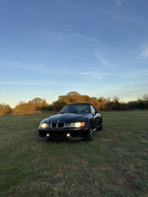 1998 BMW M Roadster in Cosmos Black Metallic over Black Nappa