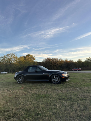 1998 BMW M Roadster in Cosmos Black Metallic over Black Nappa