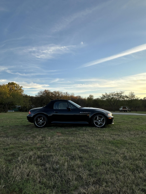 1998 BMW M Roadster in Cosmos Black Metallic over Black Nappa