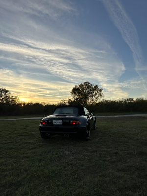 1998 BMW M Roadster in Cosmos Black Metallic over Black Nappa