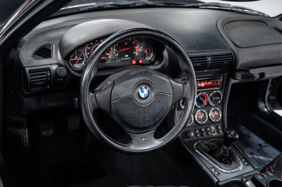 1998 BMW M Roadster in Cosmos Black Metallic over Black Nappa