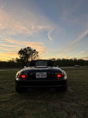 1998 BMW M Roadster in Cosmos Black Metallic over Black Nappa