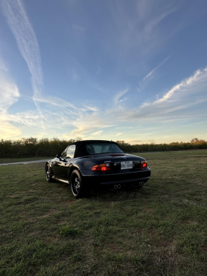 1998 BMW M Roadster in Cosmos Black Metallic over Black Nappa