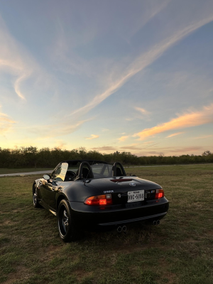 1998 BMW M Roadster in Cosmos Black Metallic over Black Nappa