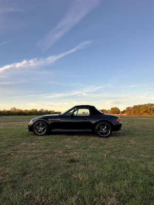 1998 BMW M Roadster in Cosmos Black Metallic over Black Nappa