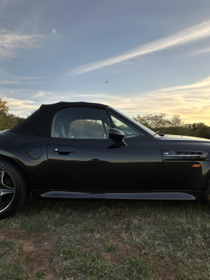 1998 BMW M Roadster in Cosmos Black Metallic over Black Nappa
