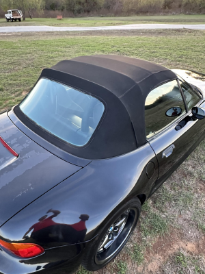1998 BMW M Roadster in Cosmos Black Metallic over Black Nappa