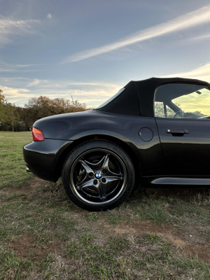 1998 BMW M Roadster in Cosmos Black Metallic over Black Nappa