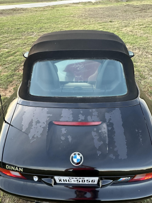 1998 BMW M Roadster in Cosmos Black Metallic over Black Nappa