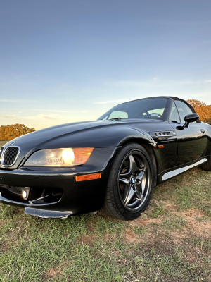 1998 BMW M Roadster in Cosmos Black Metallic over Black Nappa