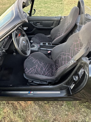 1998 BMW M Roadster in Cosmos Black Metallic over Black Nappa