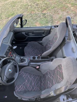 1998 BMW M Roadster in Cosmos Black Metallic over Black Nappa