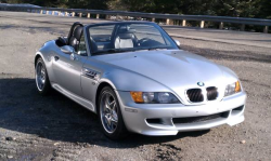 1998 BMW M Roadster in Arctic Silver Metallic over Black Nappa