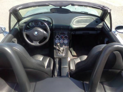 1998 BMW M Roadster in Arctic Silver Metallic over Black Nappa