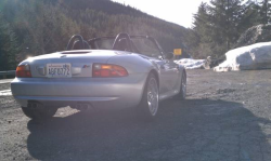 1998 BMW M Roadster in Arctic Silver Metallic over Black Nappa