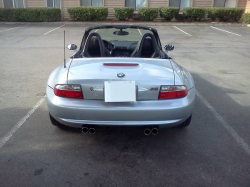 1998 BMW M Roadster in Arctic Silver Metallic over Black Nappa
