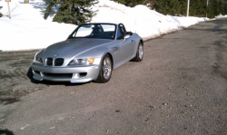 1998 BMW M Roadster in Arctic Silver Metallic over Black Nappa