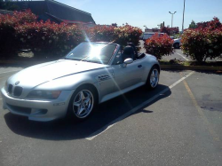 1998 BMW M Roadster in Arctic Silver Metallic over Black Nappa