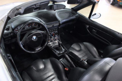 1998 BMW M Roadster in Arctic Silver Metallic over Black Nappa