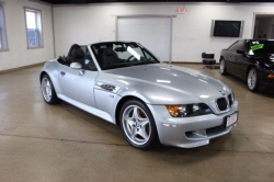 1998 BMW M Roadster in Arctic Silver Metallic over Black Nappa