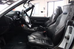 1998 BMW M Roadster in Arctic Silver Metallic over Black Nappa
