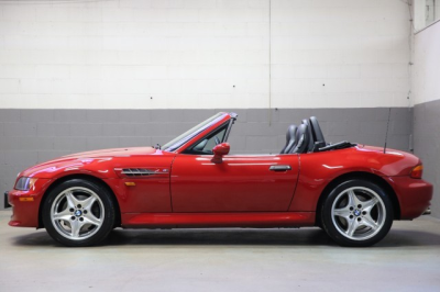 1998 BMW M Roadster in Imola Red 2 over Black Nappa