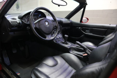 1998 BMW M Roadster in Imola Red 2 over Black Nappa